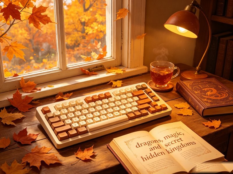 Quiet Autumn Leisure Time