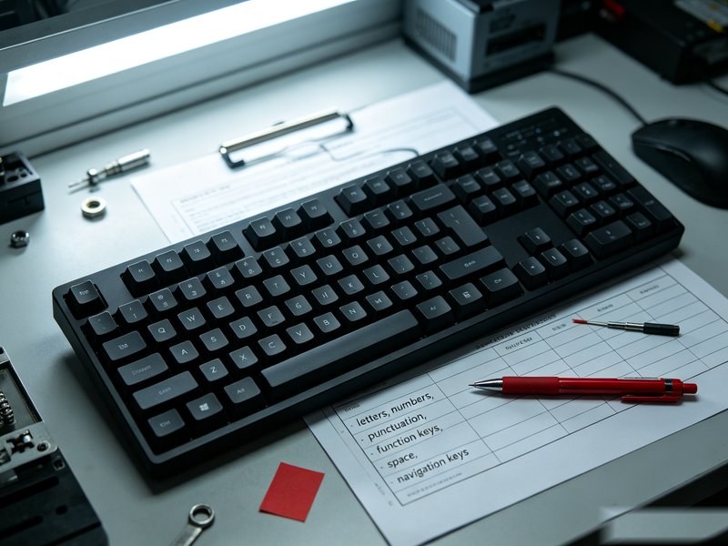 Complete Keyboard Test Checklist